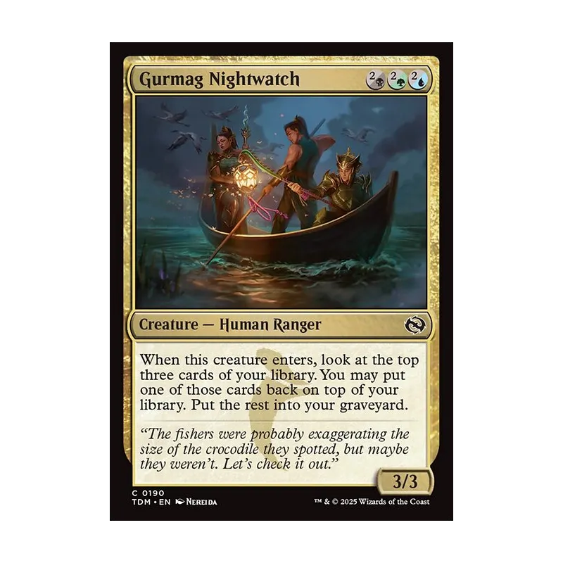 Gurmag Nightwatch - Tarkir: Dragonstorm (Near Mint)