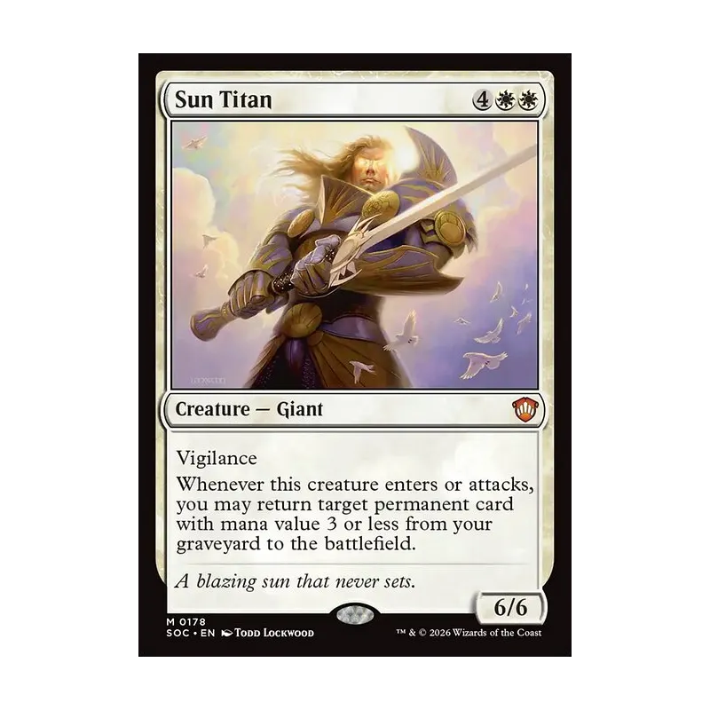 Sun Titan - Secrets of Strixhaven Commander (Near Mint)