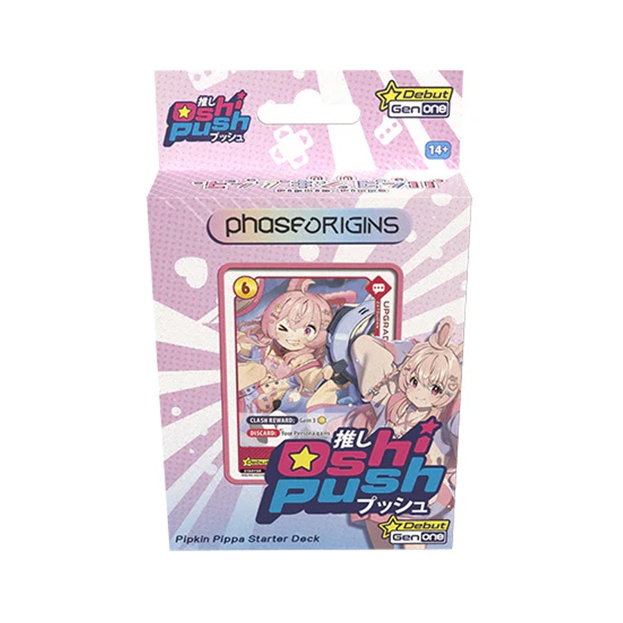 Oshi Push TCG: Gen One Phase Origins - Starter Deck - Pipkin Pippa (New Arrival) Oshi Push TCG: Gen One Phase Origins - Starter Deck - Pipkin Pippa (New Arrival)