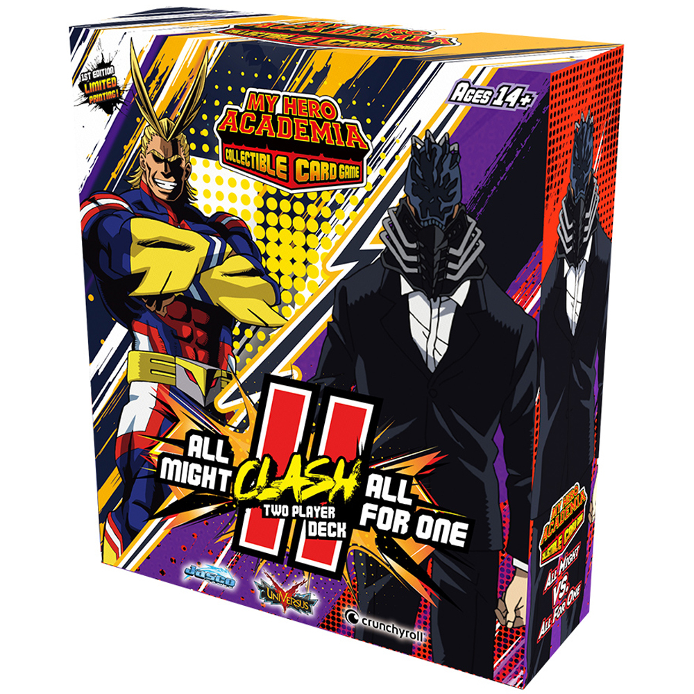 My Hero Academia CCG: All Might vs All For One 2 Player Clash Deck (Clearance)