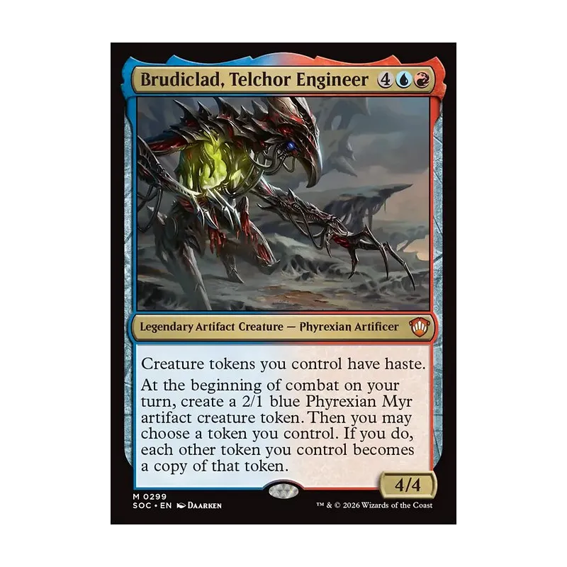 Brudiclad, Telchor Engineer - Secrets of Strixhaven Commander (Near Mint)