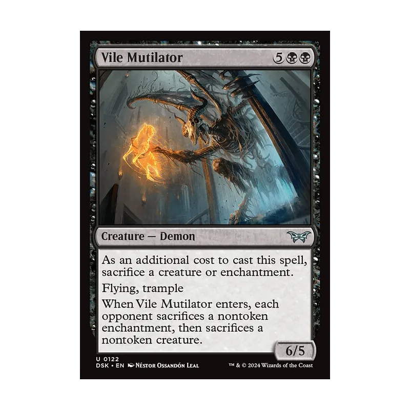 Vile Mutilator - Duskmourn: House of Horror (Near Mint)