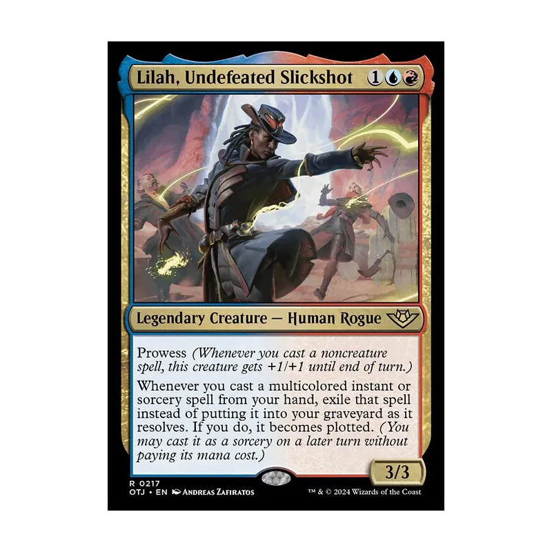 Lilah, Undefeated Slickshot - Outlaws of Thunder Junction (Near Mint)