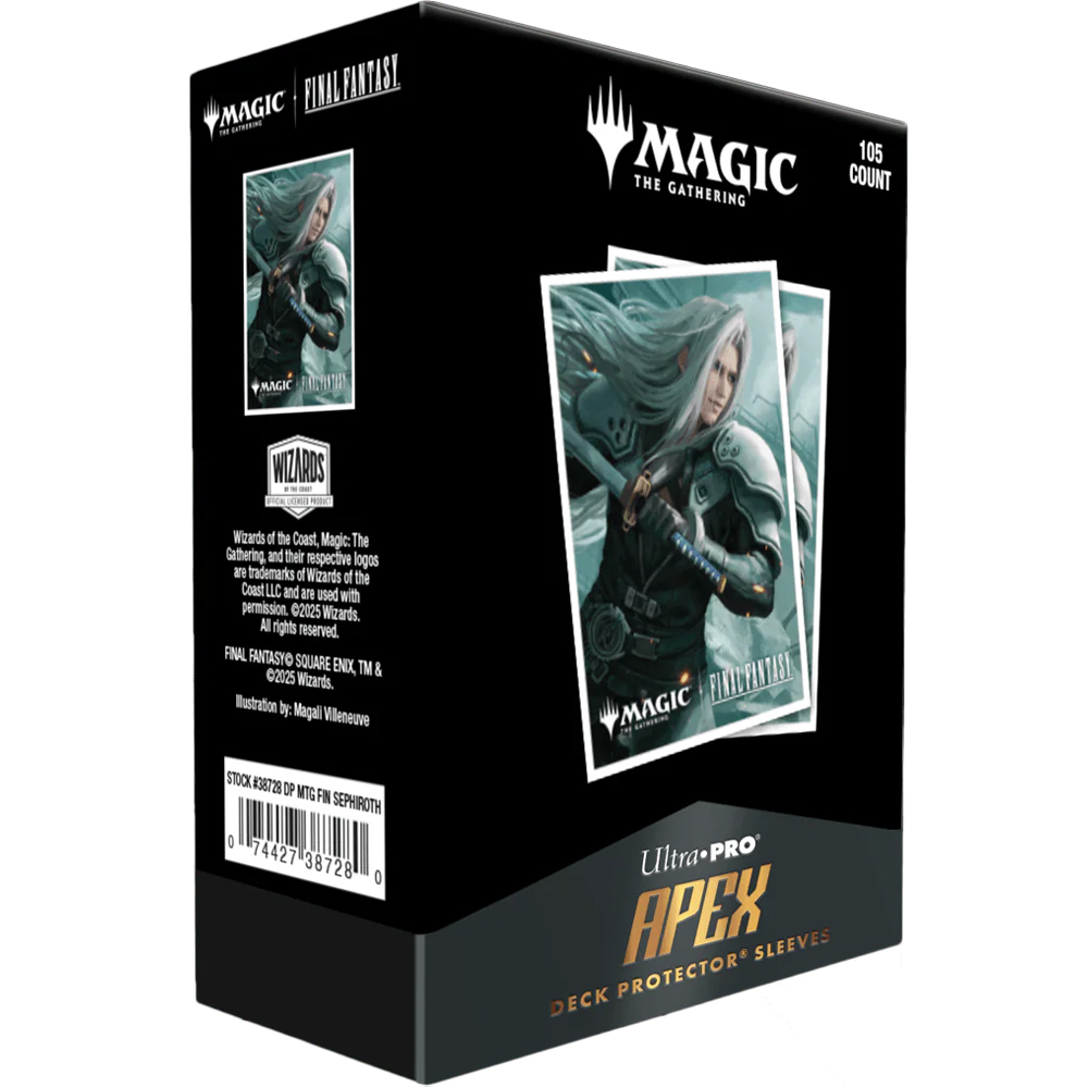 mtg FF セフィロス クラウドセットapexスリーブ 8点 MTG FF クラウド&セフィロス APEXスリーブ セット Ultra Pro