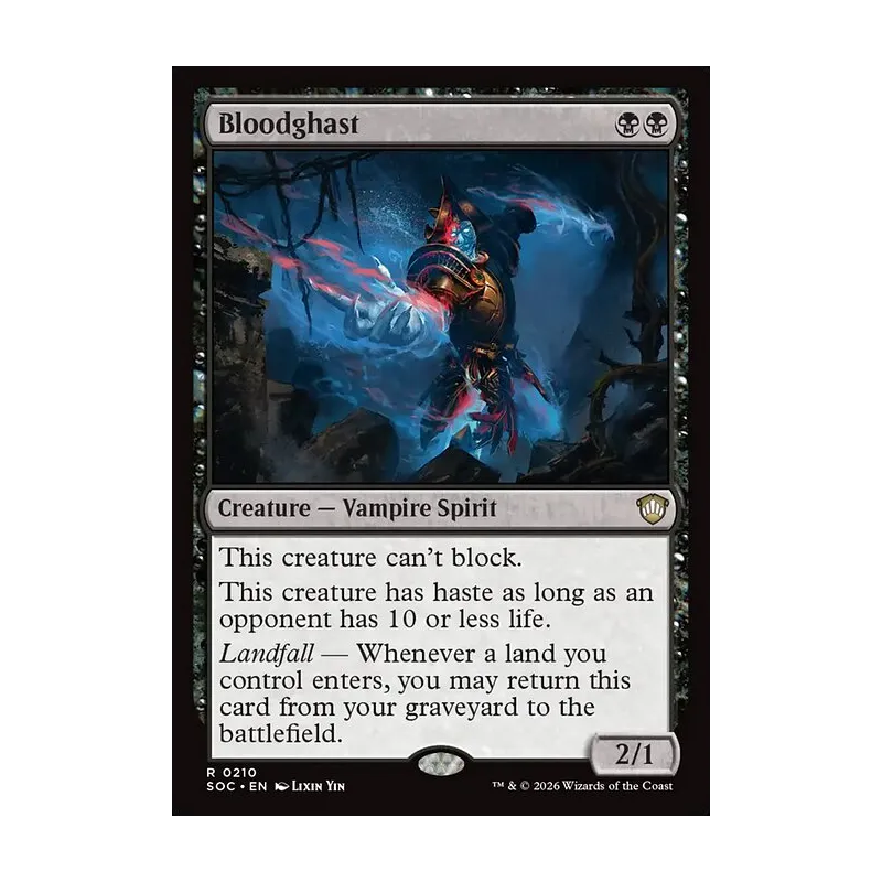 Bloodghast - Secrets of Strixhaven Commander (Near Mint)