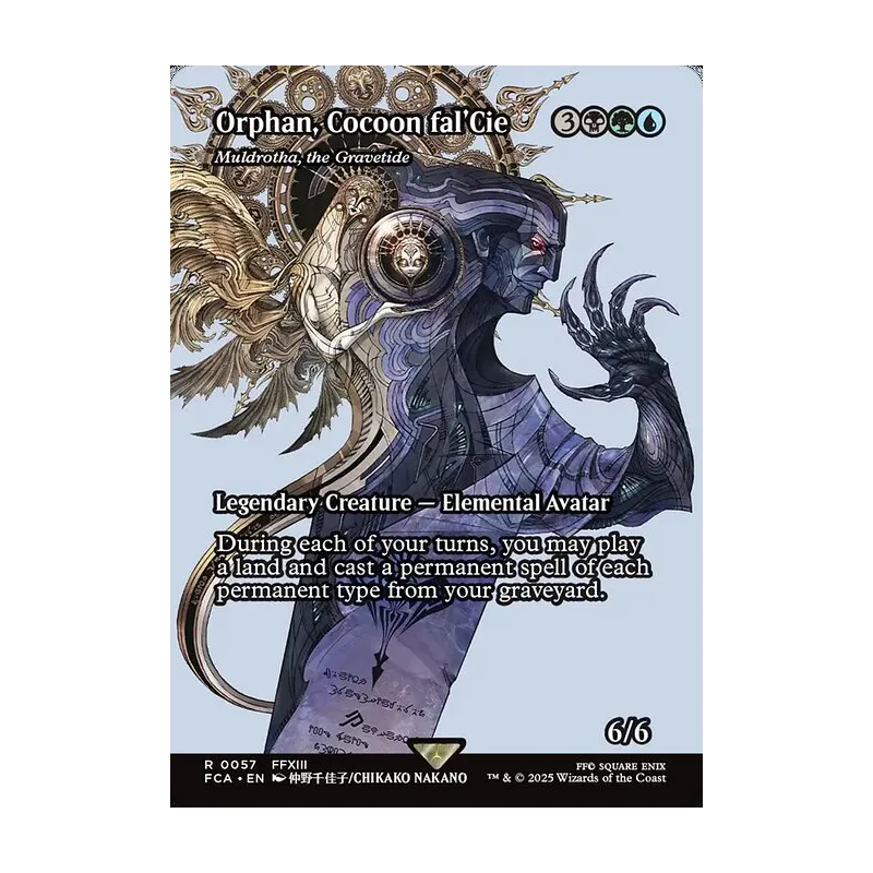 Orphan, Cocoon fal'Cie / Muldrotha, the Gravetide (Showcase) - Final Fantasy: Through the Ages (Near Mint)