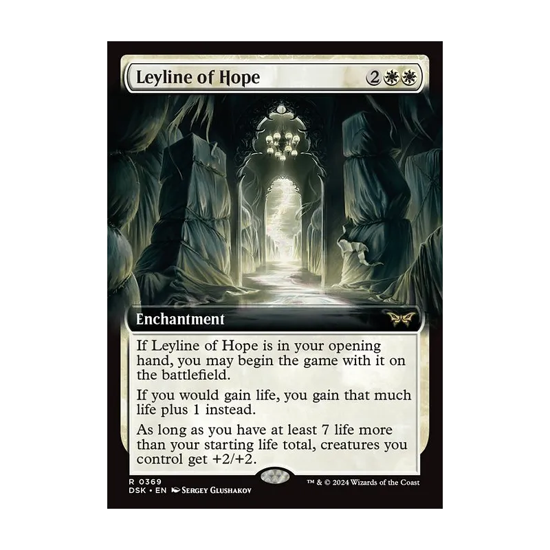 Leyline of Hope (Extended Art) - Duskmourn: House of Horror (Near Mint)