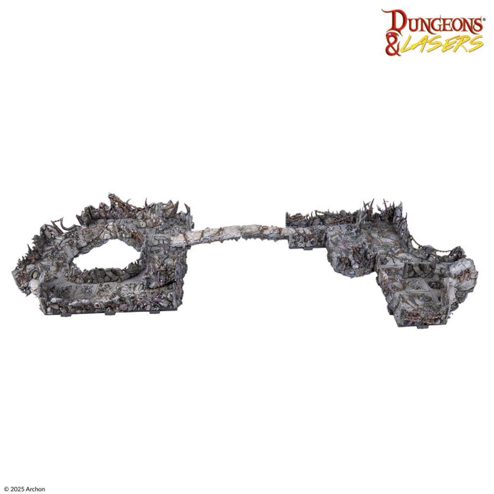 Dungeons & Lasers PrismaCast Pre-Painted: Demonic Caves (New Arrival)