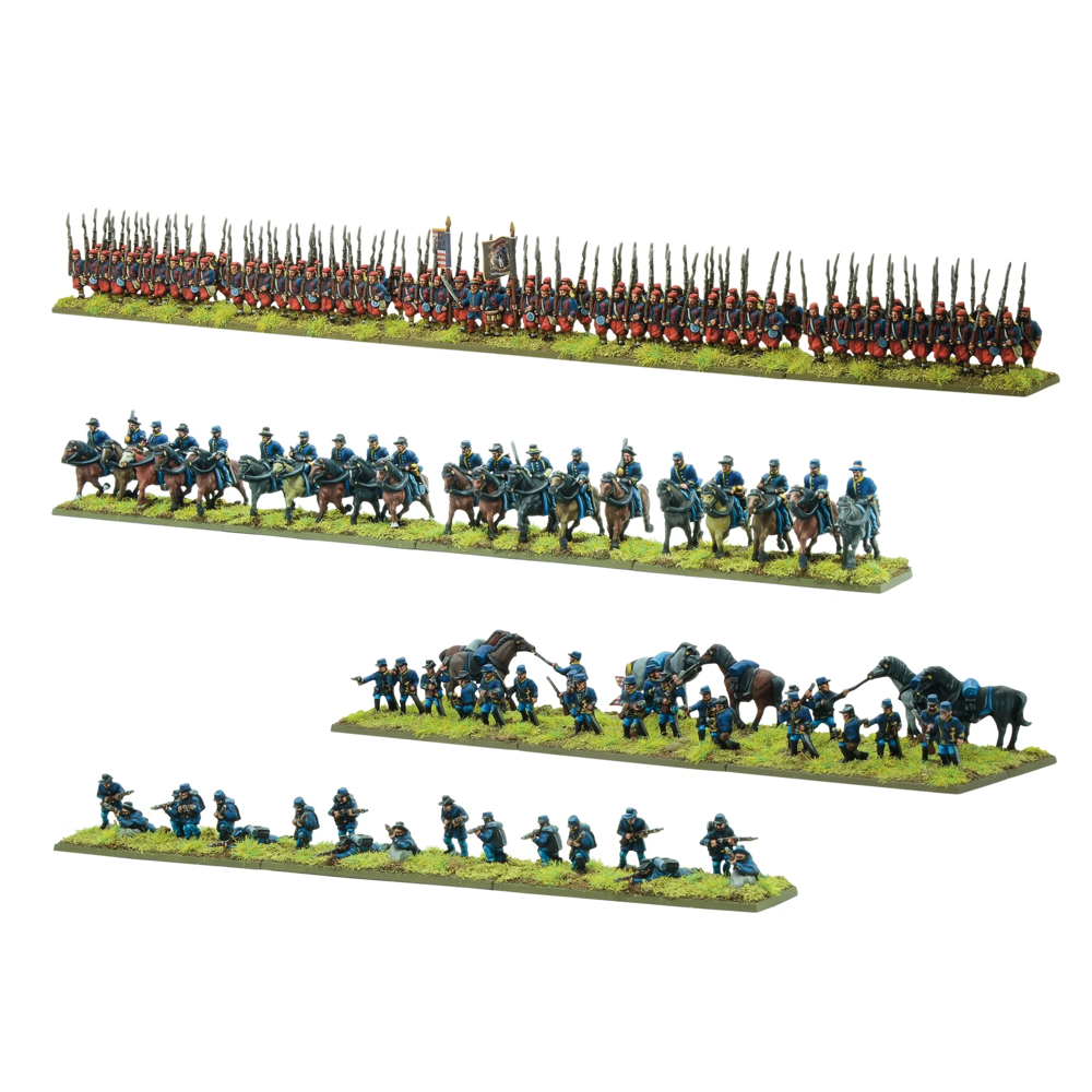 Black Powder Epic Battles: ACW - Union Cavalry & Zouaves Brigade