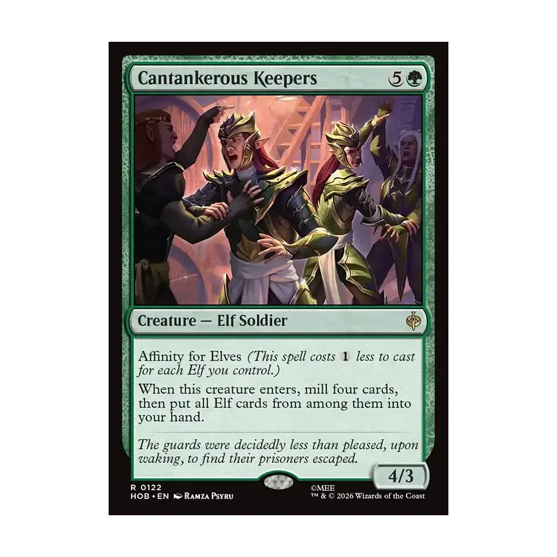 Cantankerous Keepers - The Hobbit (Near Mint)