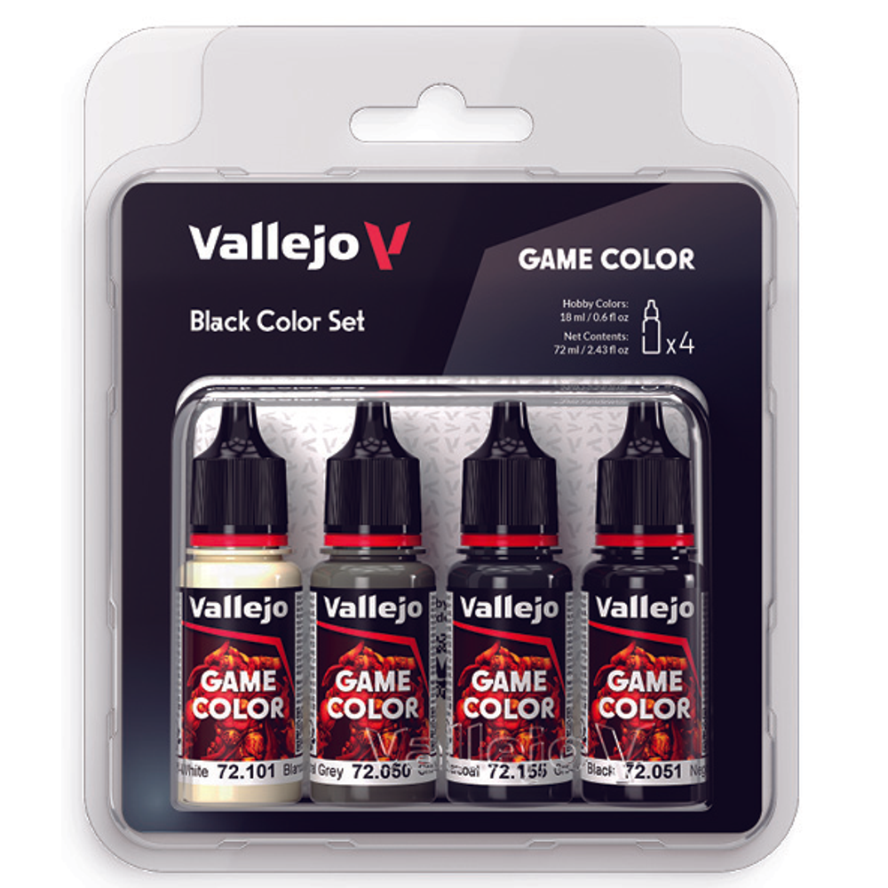 Game Color: Black Color Set (18ml) (Preorder)