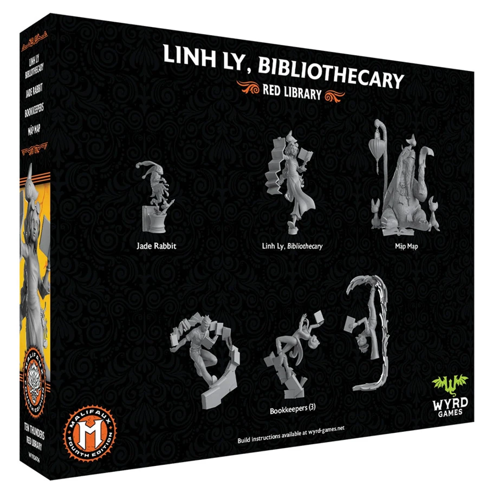 Malifaux 4E: Ten Thunders - Linh Ly, Bibliothcary (Preorder)