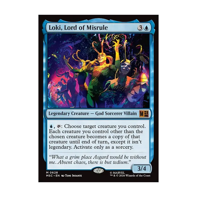 Loki, Lord of Misrule | Marvel Super Heroes MTG