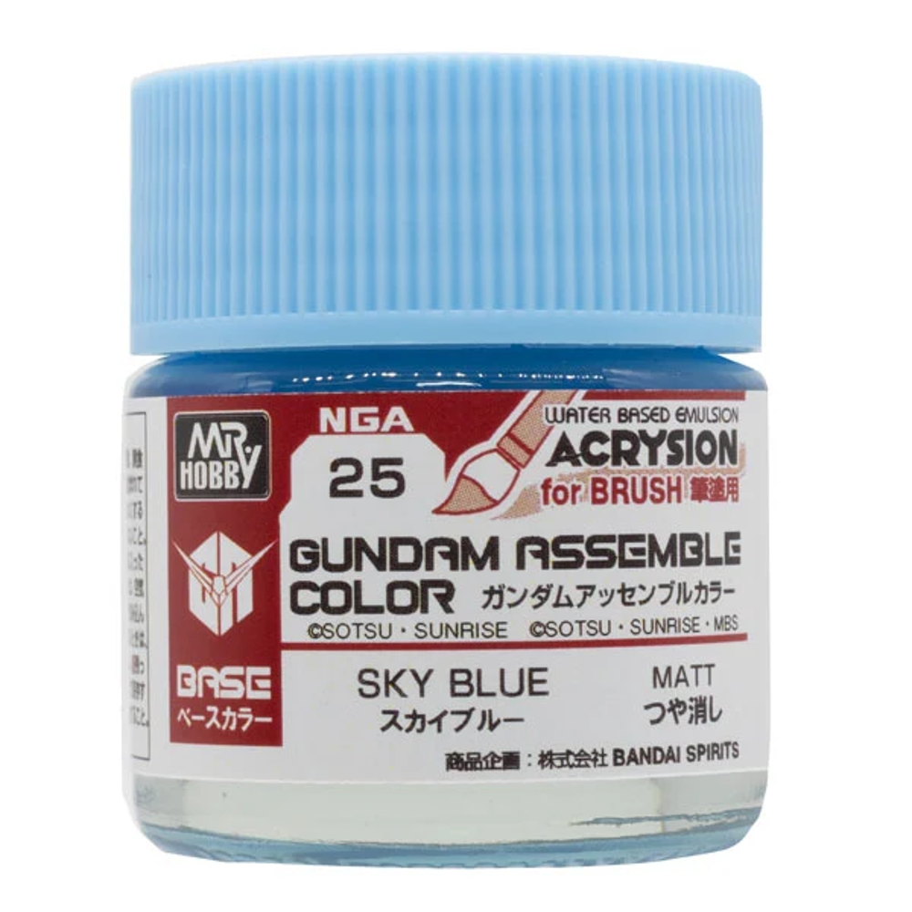 Gundam Assemble Color: Base Matte - Sky Blue (10ml) (Preorder)