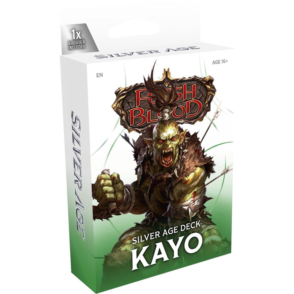 Flesh & Blood TCG: Silver Age Chapter 1 Deck - Kayo (Brute) (Preorder)