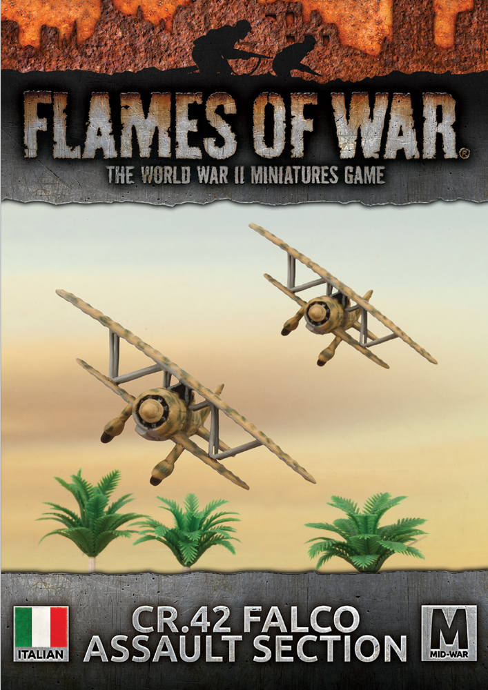 Flames of War WW2: Italian - CR.42 Falco Assault Section
