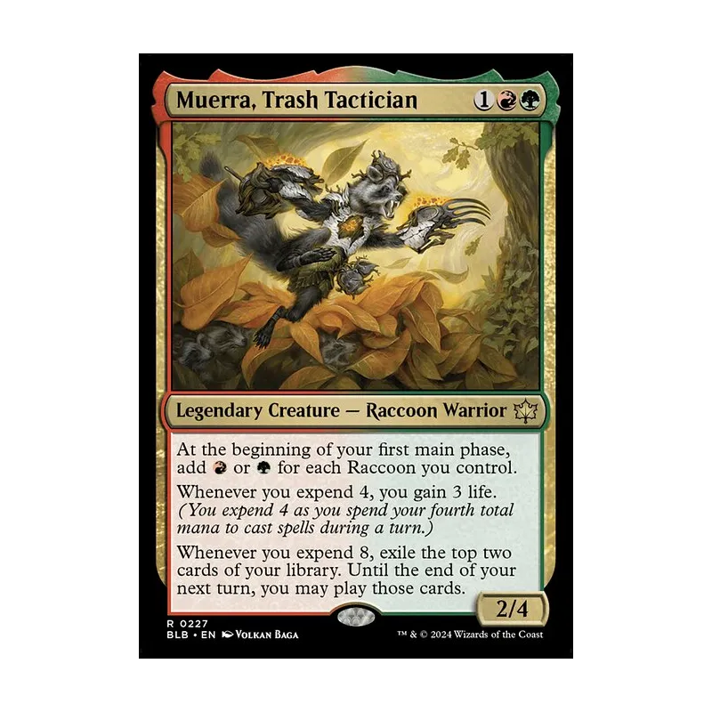 Muerra, Trash Tactician - Bloomburrow (Near Mint)