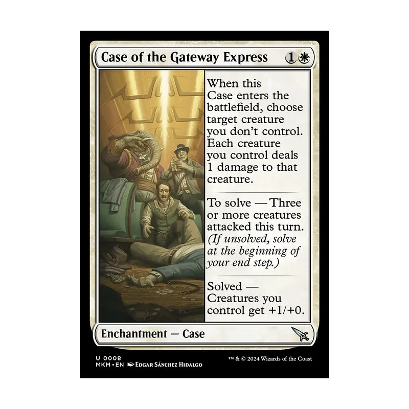 Case of the Gateway Express - Murders at Karlov Manor (Near Mint)