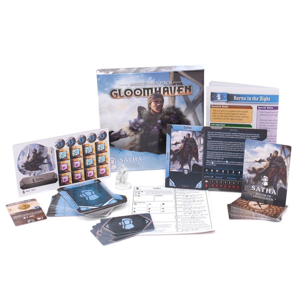 Gloomhaven 2E: Mercenary Pack - Satha, Mayor of Frosthaven (Preorder)