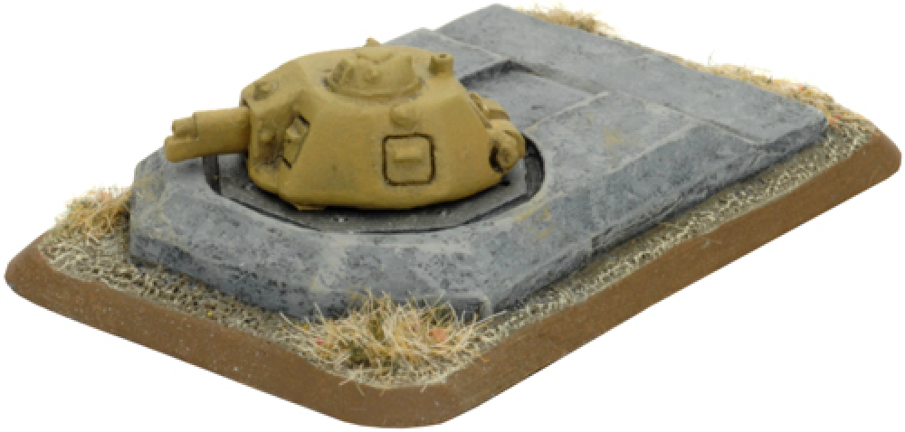 Flames of War WW2: German - Turret Bunkers