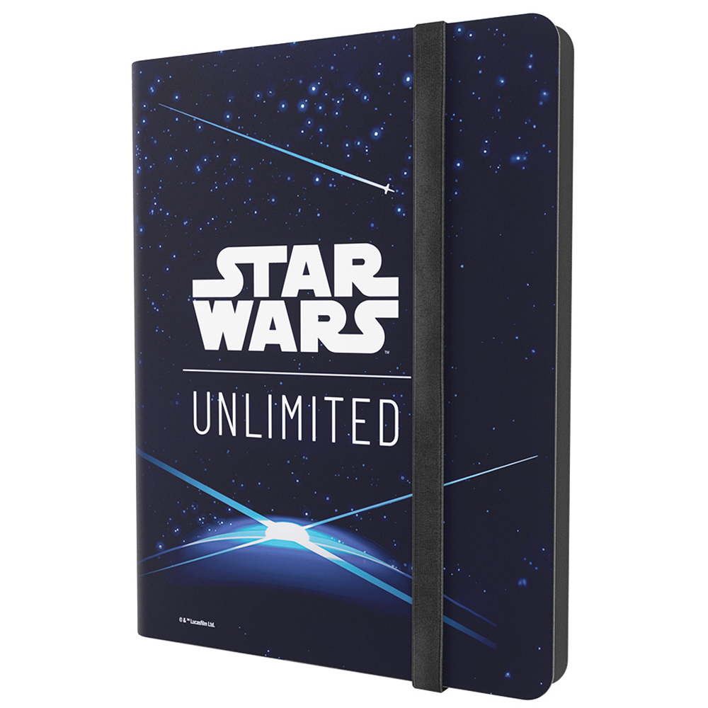 Star Wars Unlimited Casual Album 18-Pocket: Card Back Blue