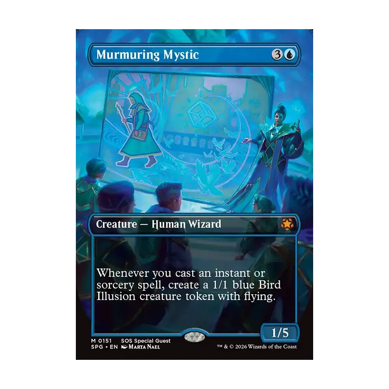Murmuring Mystic (Borderless) - Special Guests (Near Mint)