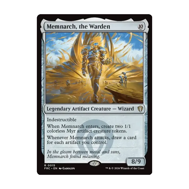 Memnarch, the Warden - Reality Fracture Commander (Near Mint)