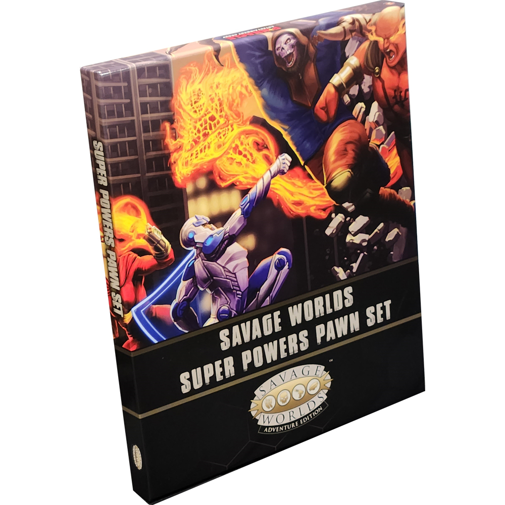 Savage Worlds RPG: Adventure Edition - Super Powers Pawn Set Savage Worlds RPG: Adventure Edition - Super Powers Pawn Set