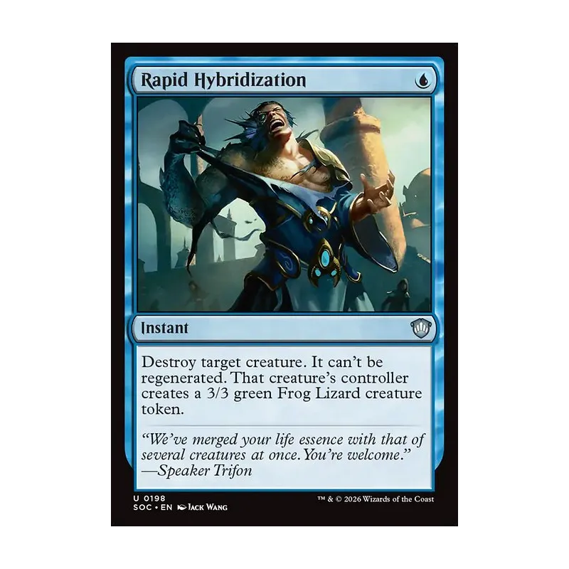 Rapid Hybridization - Secrets of Strixhaven Commander (Near Mint)