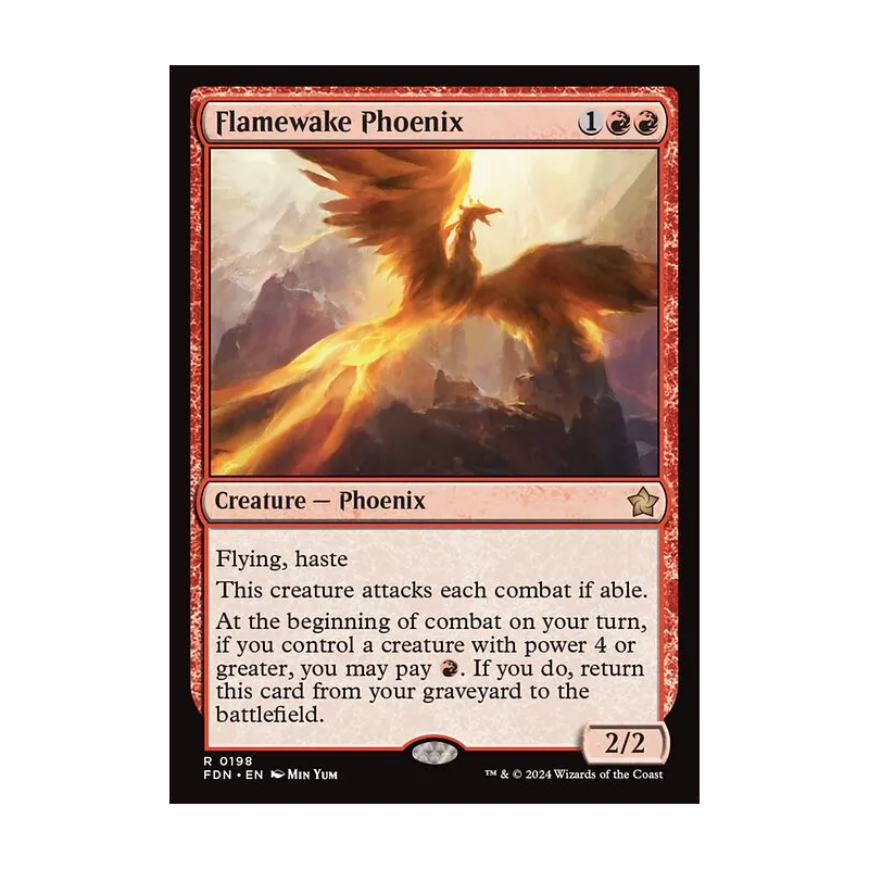 Flamewake Phoenix - Foundations (Near Mint)