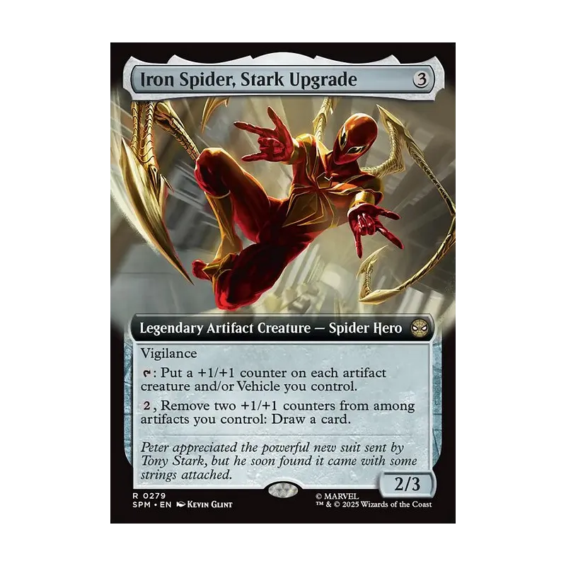 Iron Spider, Stark Upgrade (Extended Art) - Marvel's Spider-Man (Near Mint)