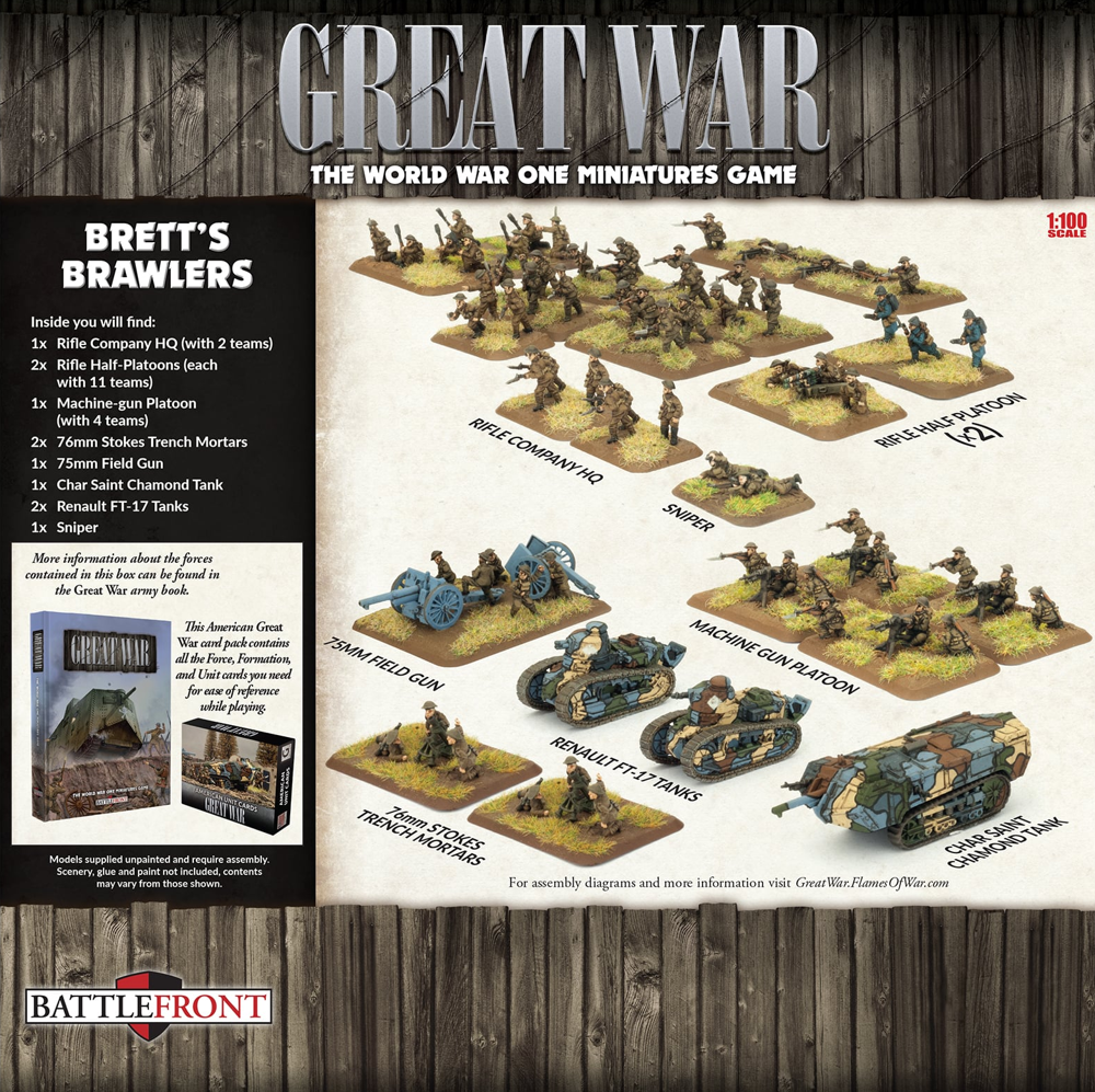 Great War: American - Brett's Brawlers