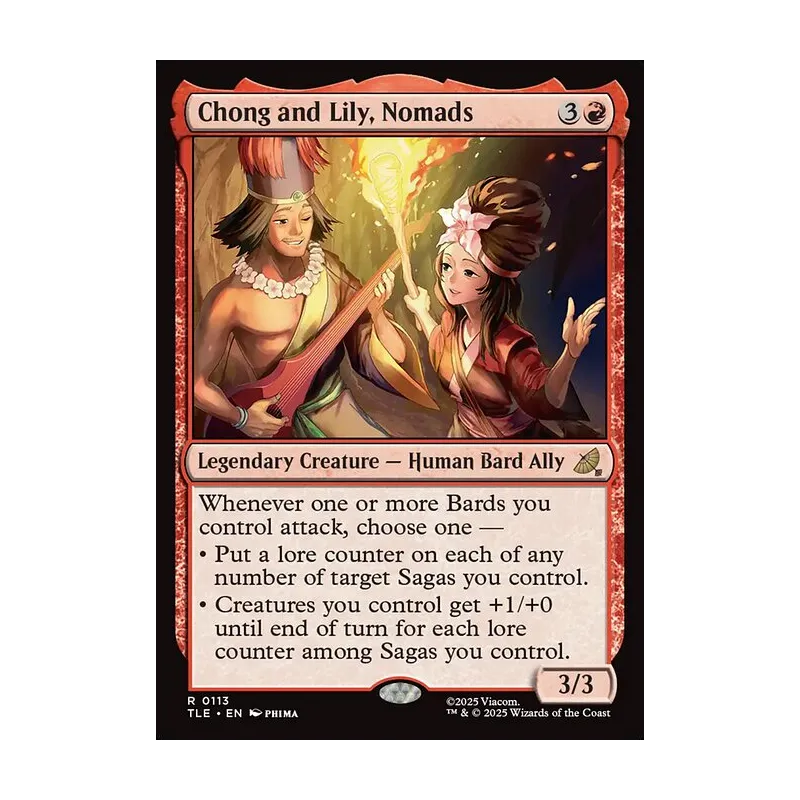 Chong and Lily, Nomads - Avatar: The Last Airbender Eternal (Near Mint)