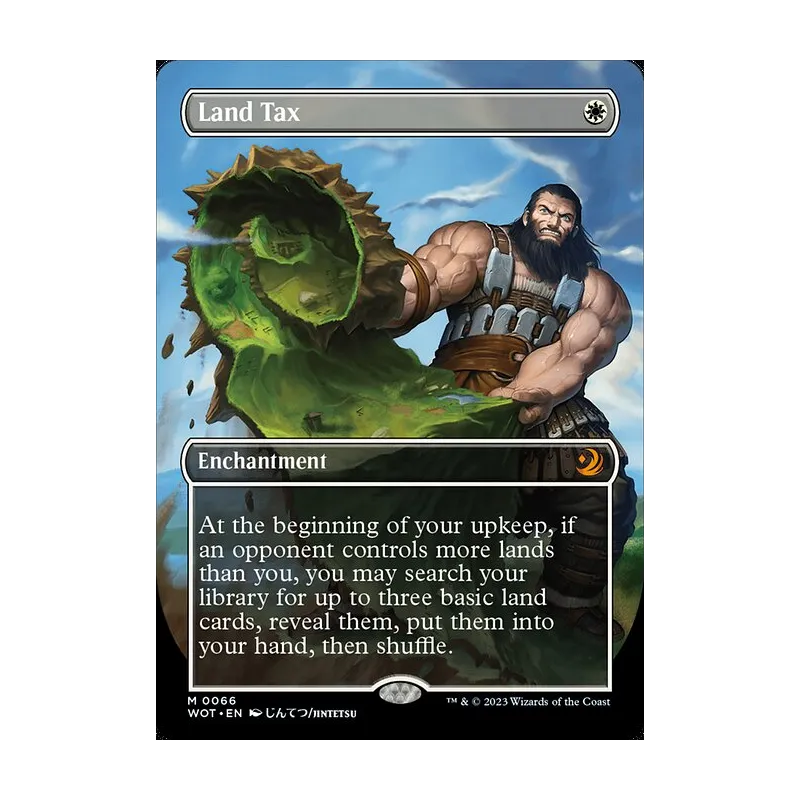 Land Tax (Anime Borderless) - Wilds of Eldraine: Enchanting Tales (Near Mint)