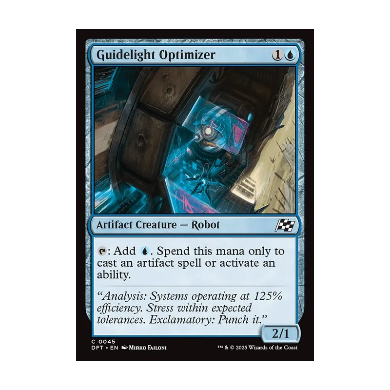Guidelight Optimizer - Aetherdrift (Near Mint)