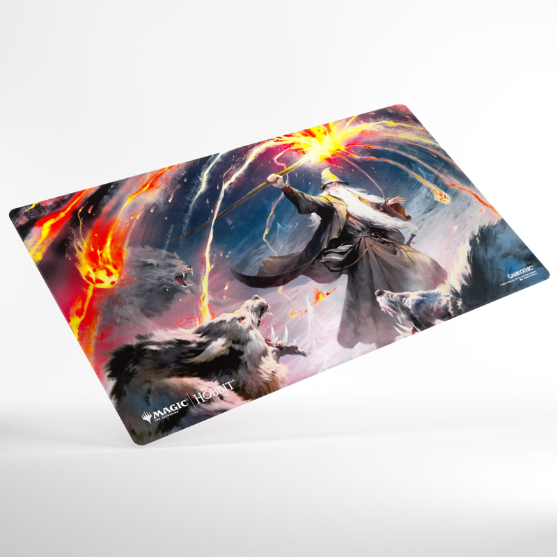 MTG Shiny Playmat: The Hobbit - Gandalf, Shadow's Foe (New Arrival)