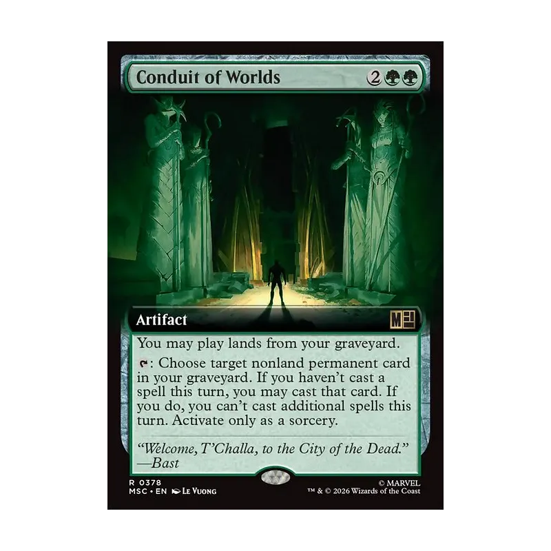 Conduit of Worlds (Extended Art) - Marvel Super Heroes Commander (Near Mint)