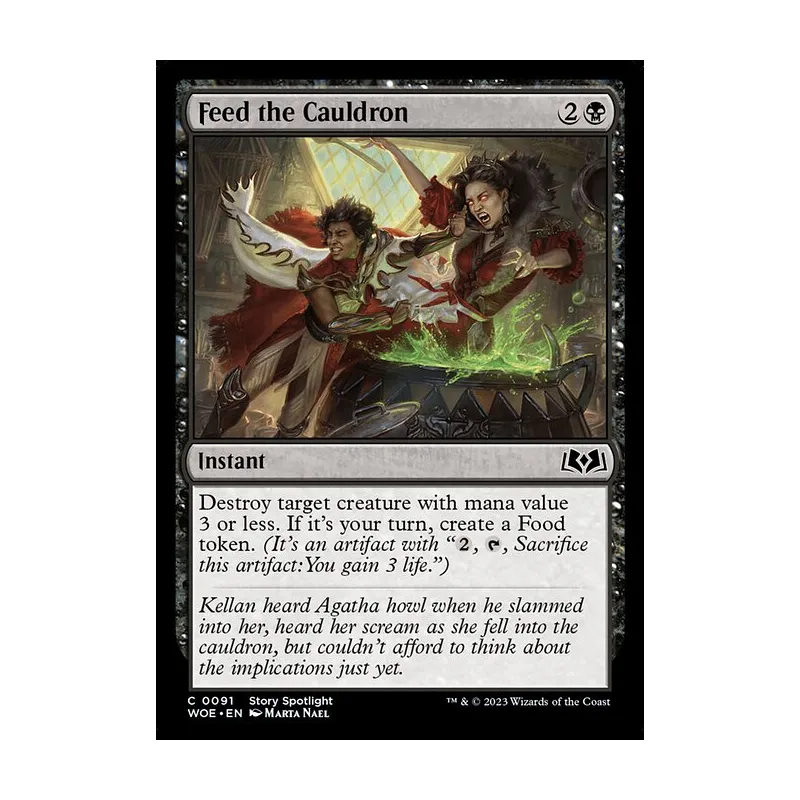 Feed the Cauldron - Wilds of Eldraine (Near Mint)