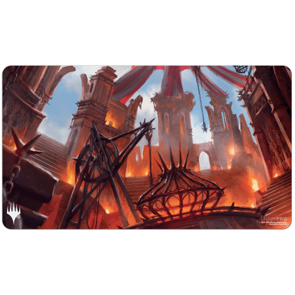 MtG Playmat: Ravnica Remastered - Cult of Rakdos, Blood Crypt (Last Chance)