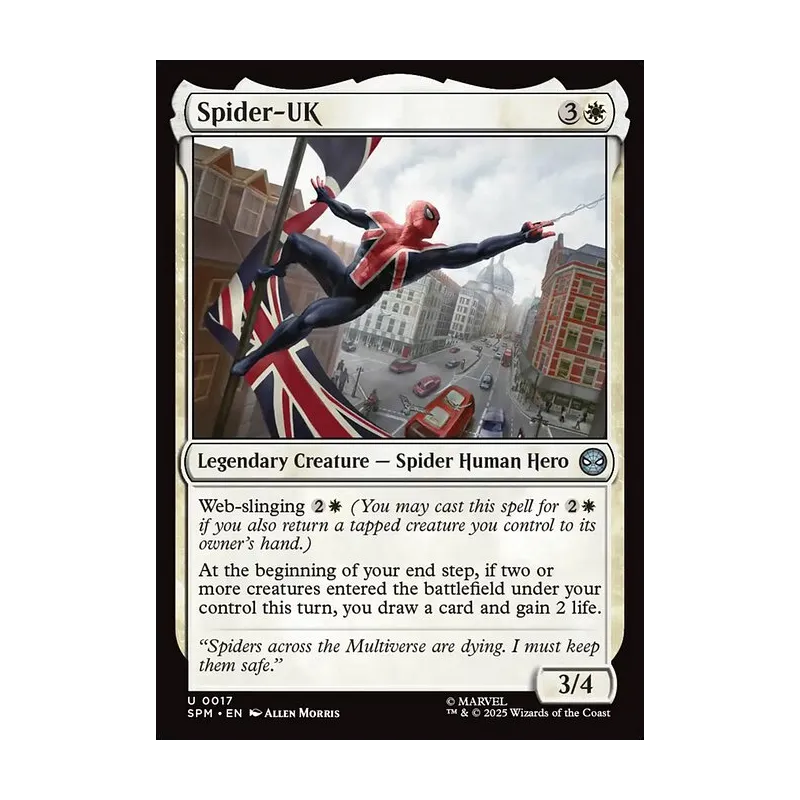 Spider-UK - Marvel's Spider-Man (Near Mint)
