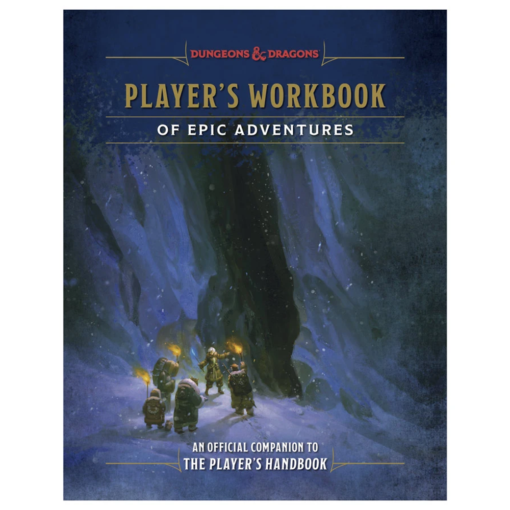 D&D 5E RPG: Player's Workbook of Epic Adventures (Preorder)