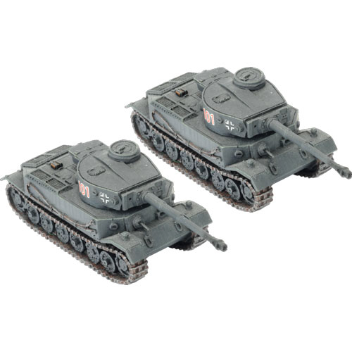 Flames of War WW2: German - Tiger (P) Heavy Tank Platoon Flames of War WW2: German - Tiger (P) Heavy Tank Platoon