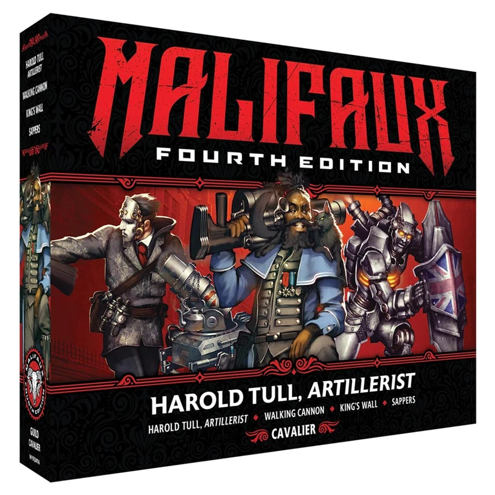 Malifaux 4E: Guild - Harold Tull, Artillerist (Preorder)