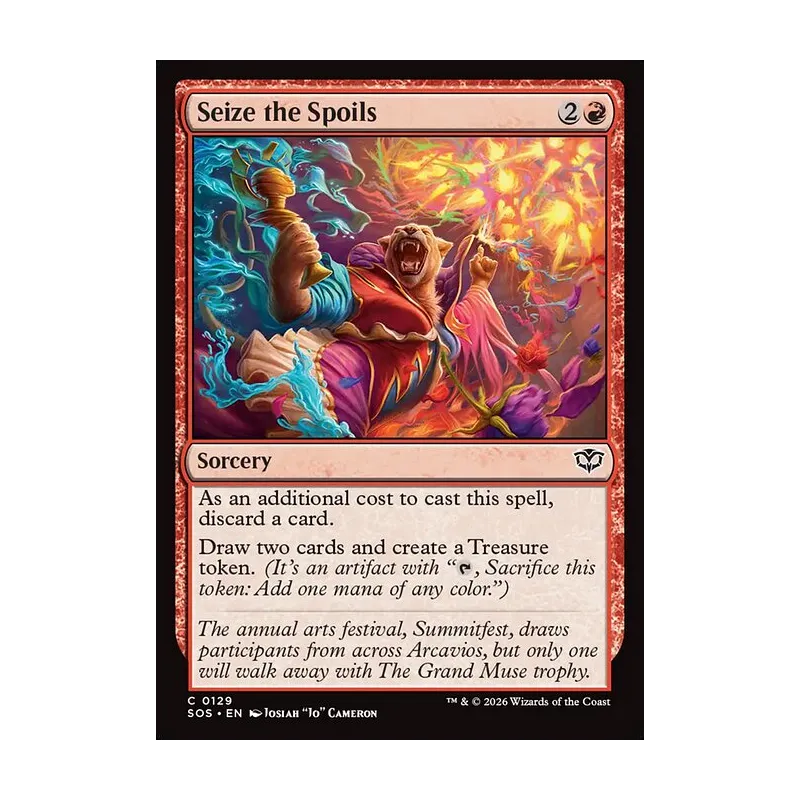 Seize the Spoils - Secrets of Strixhaven (Near Mint)