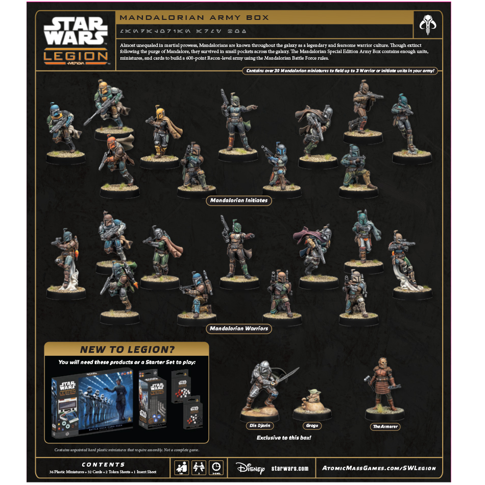 Star Wars: Legion - Mandalorian Special Edition Army Box (Preorder)