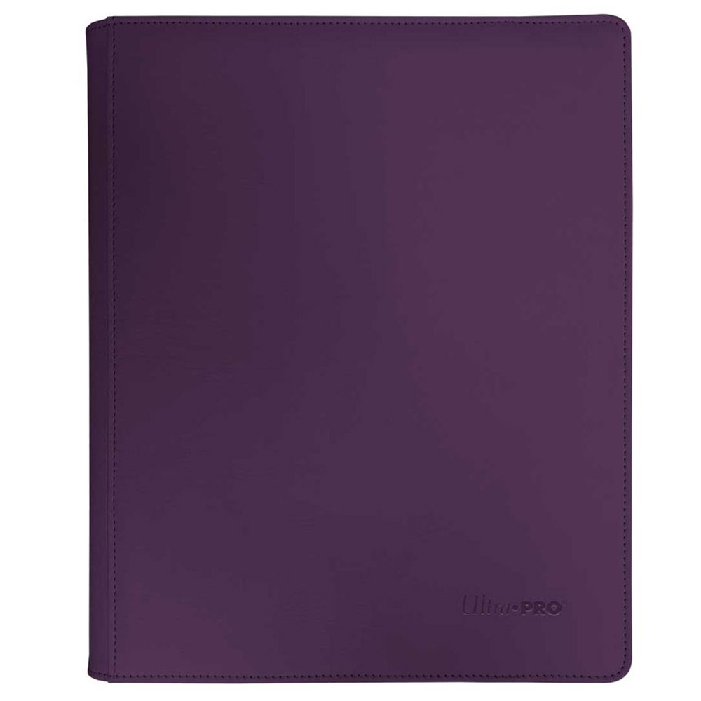 Vivid 9-Pocket Zippered Pro-Binder: Midnight Plum | Accessories