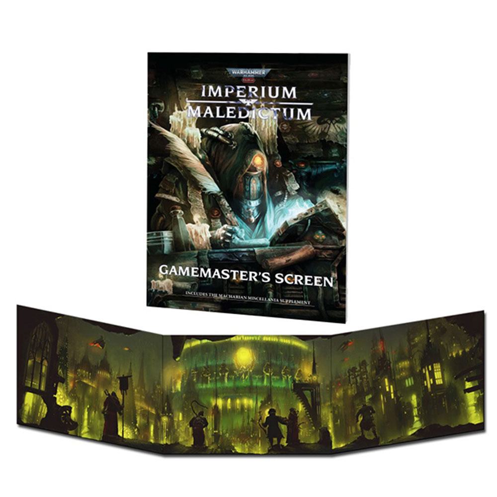Warhammer 40k Imperium Maledictum RPG: GM Screen