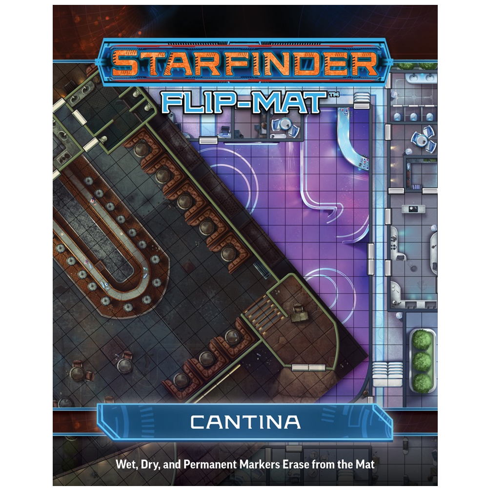 Starfinder 2E RPG: Flip-Mat - Cantina (Preorder)