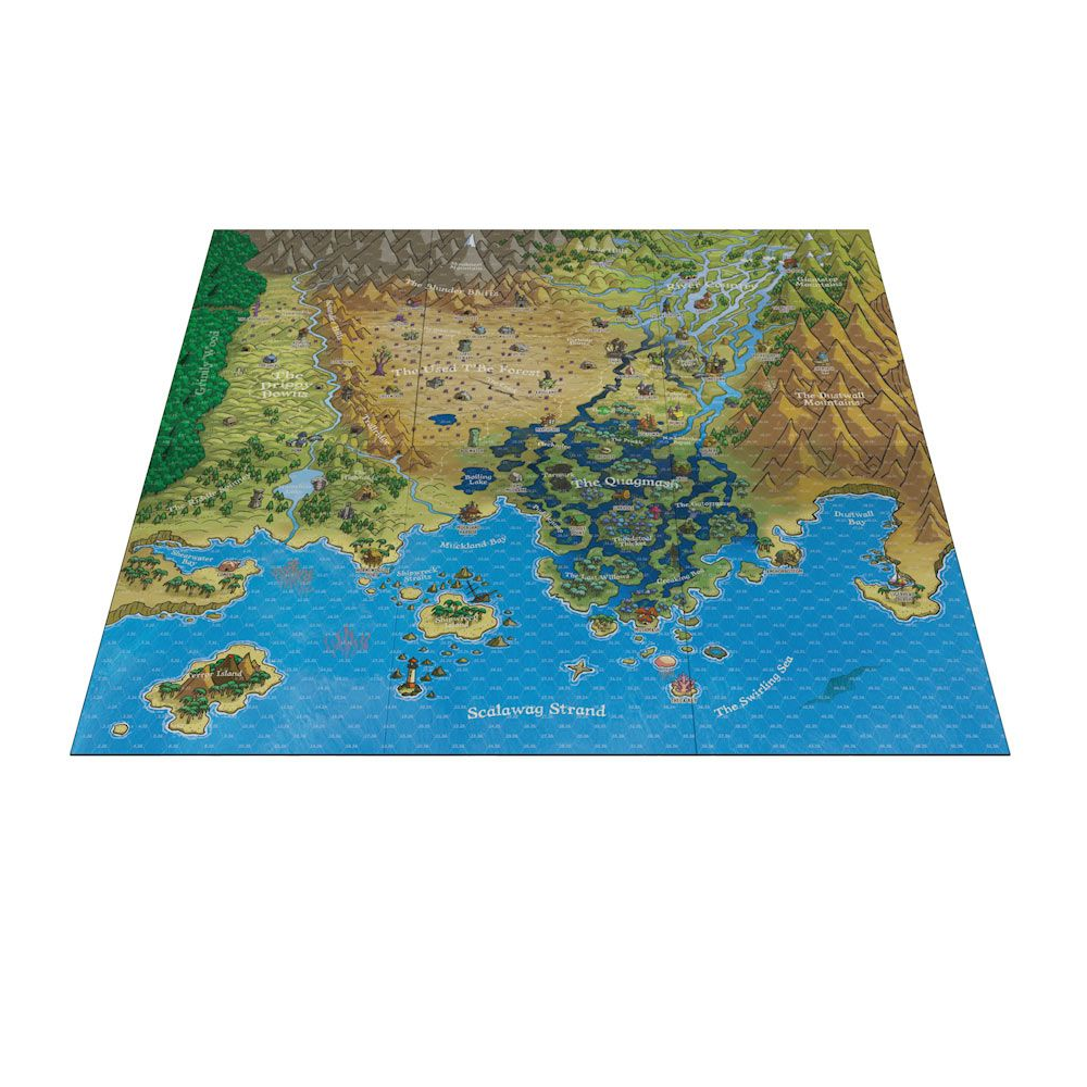 Land of Eem RPG: Mucklands Map Gameboard | Accessories