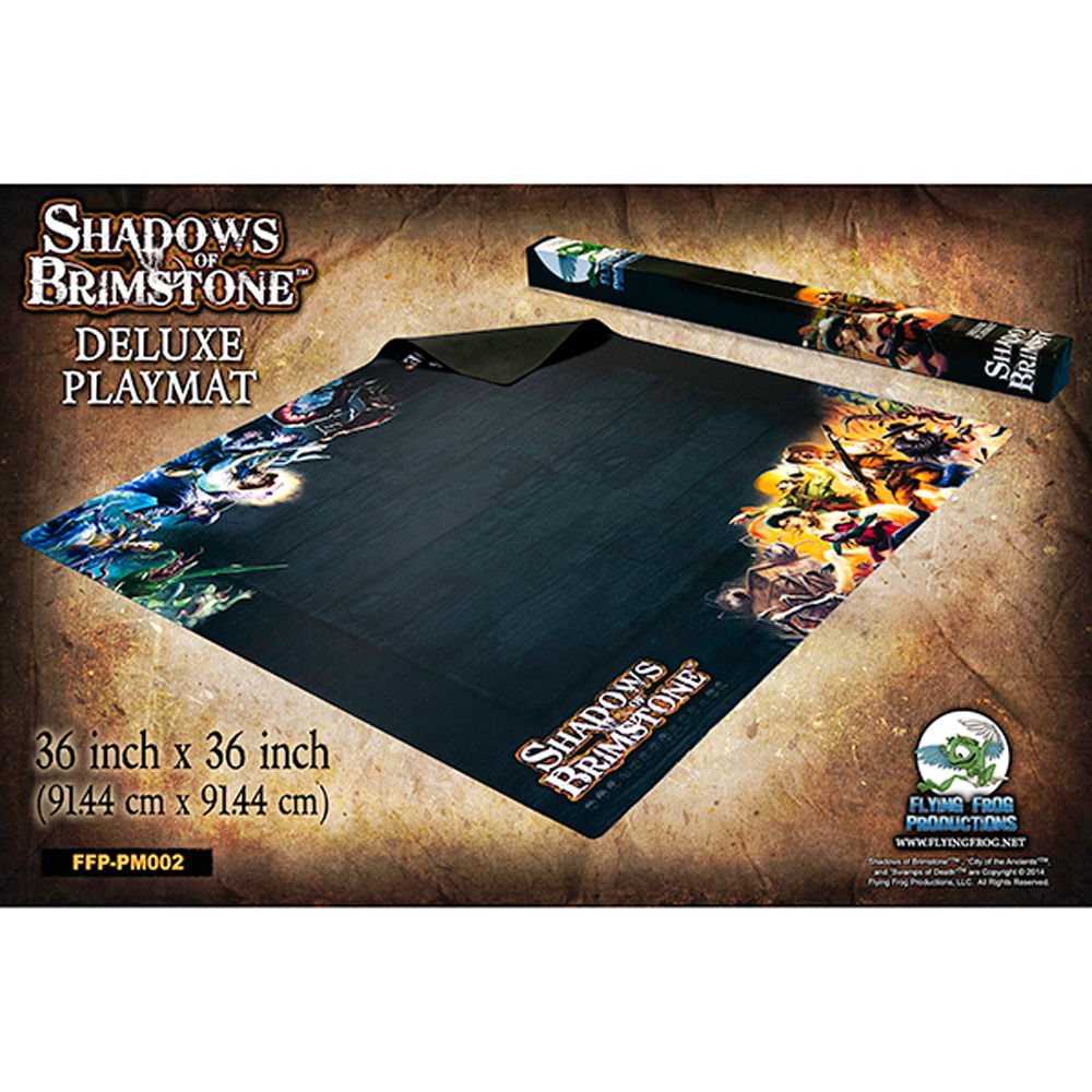 Deluxe Playmat: Shadows of Brimstone Deluxe Playmat: Shadows of Brimstone